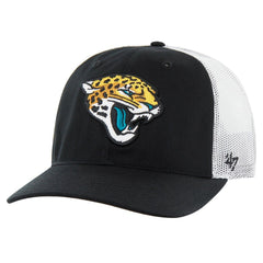47 brand Jacksonville Jaguars '47 Youth Trucker Adjustable Hat Black/White