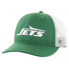 47 brand New York Jets '47 Youth Trucker Adjustable Hat Green/White