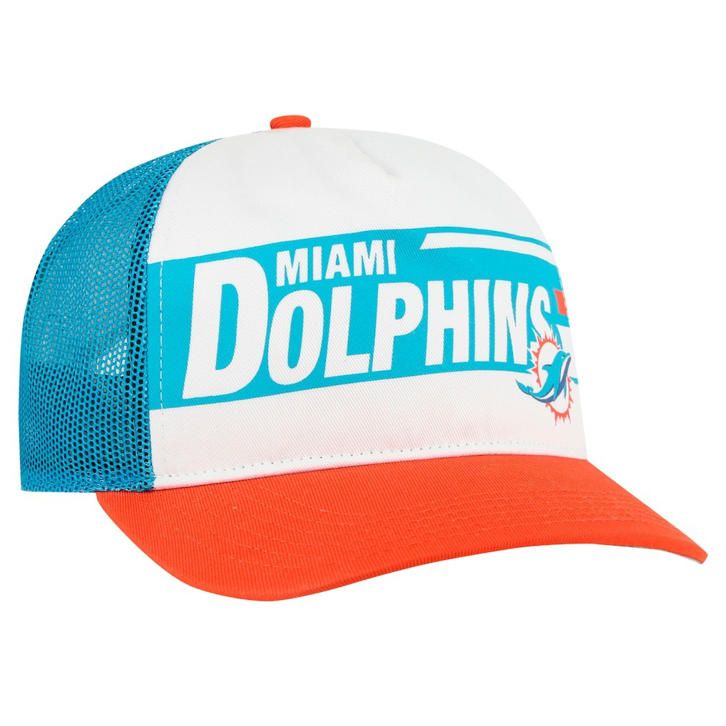 47 brand Miami Dolphins '47 Youth Trucker Adjustable Hat White/Orange