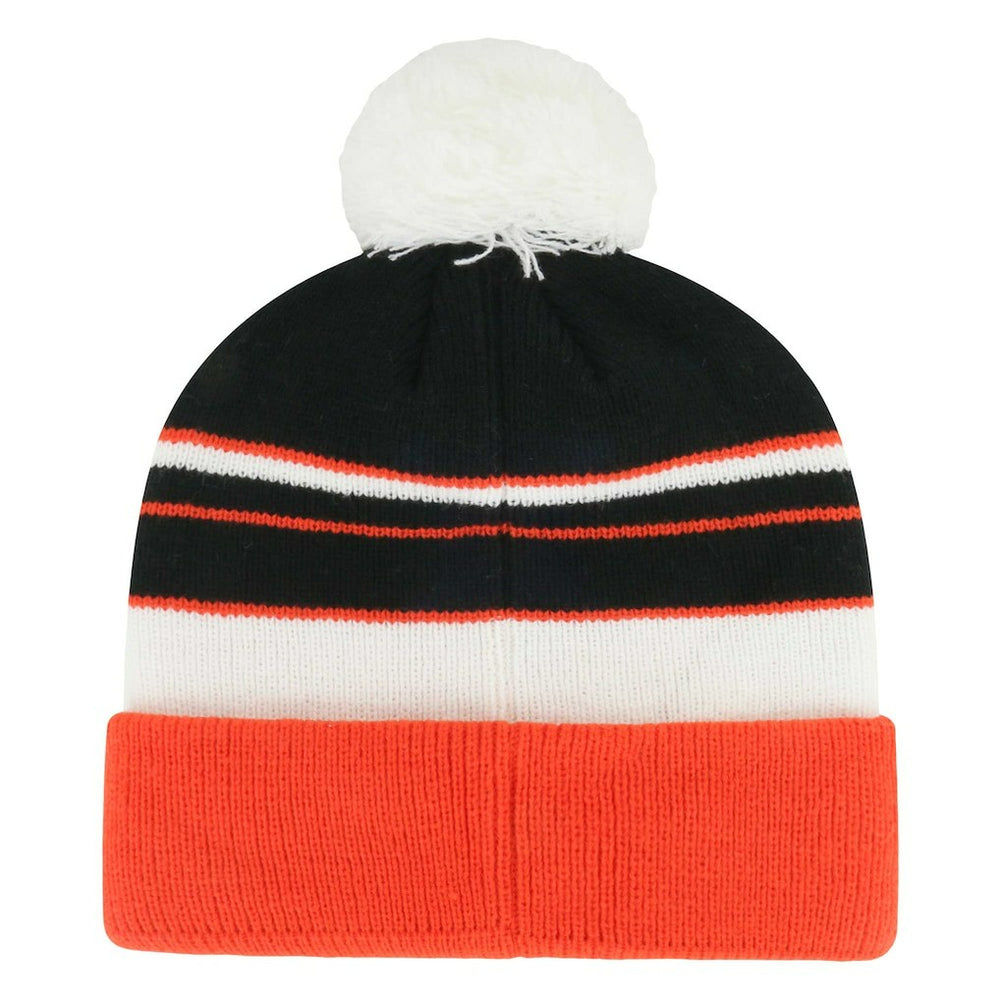 47 brand Cincinnati Bengals '47 Youth Peewee Cuffed Knit Hat with Pom Black/Orange