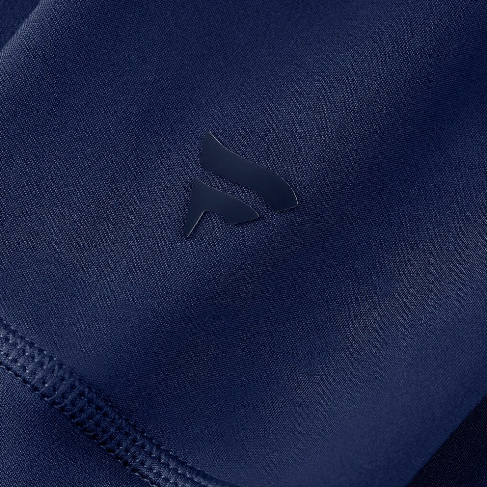 Atlanta Braves Fanatics Women's Elements Raglan Tri-Blend Quarter-Zip Top - Navy - Fanatics Lifestyle