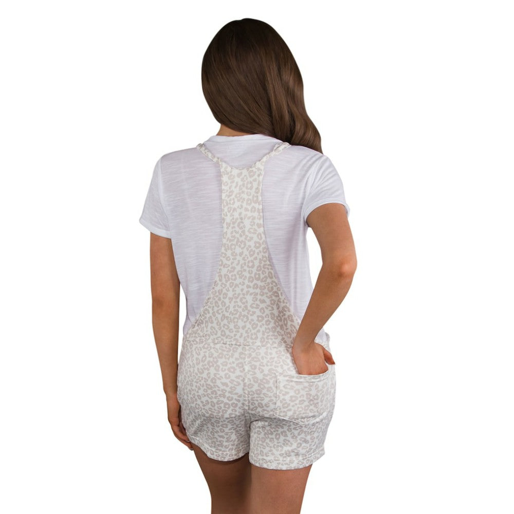 Baltimore Orioles Concepts Sport Women's Montana Hacci Knit Romper Overalls - Cream - MLB Discount