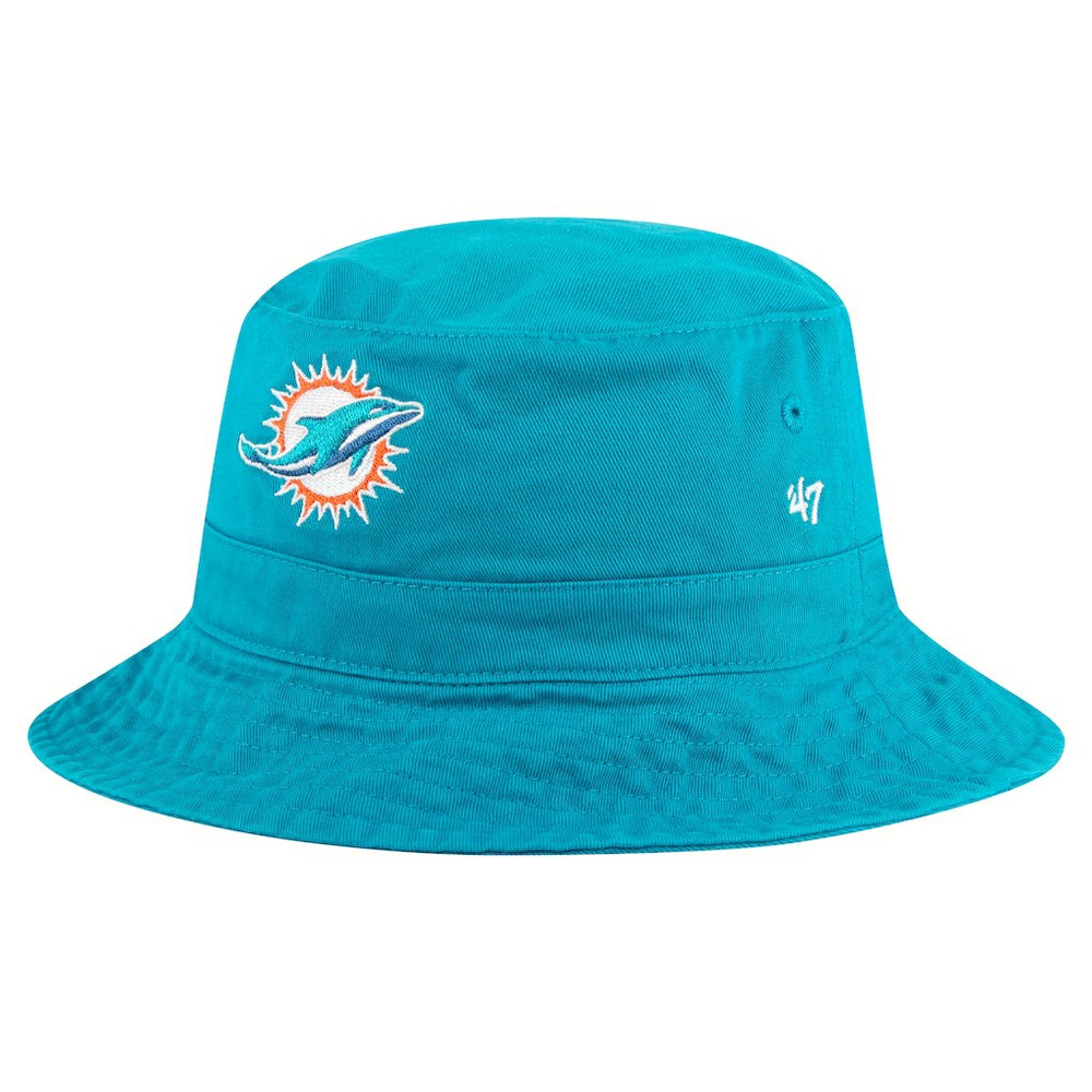 47 brand Miami Dolphins '47 Primary Bucket Hat Aqua