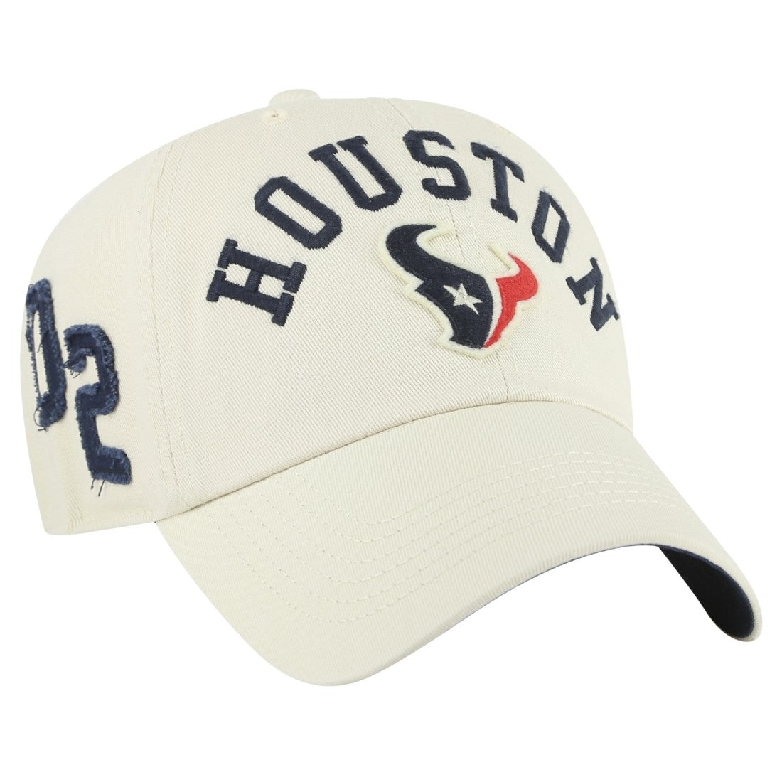 47 brand Houston Texans '47 Clubhouse Faber Clean Up Adjustable Hat Cream