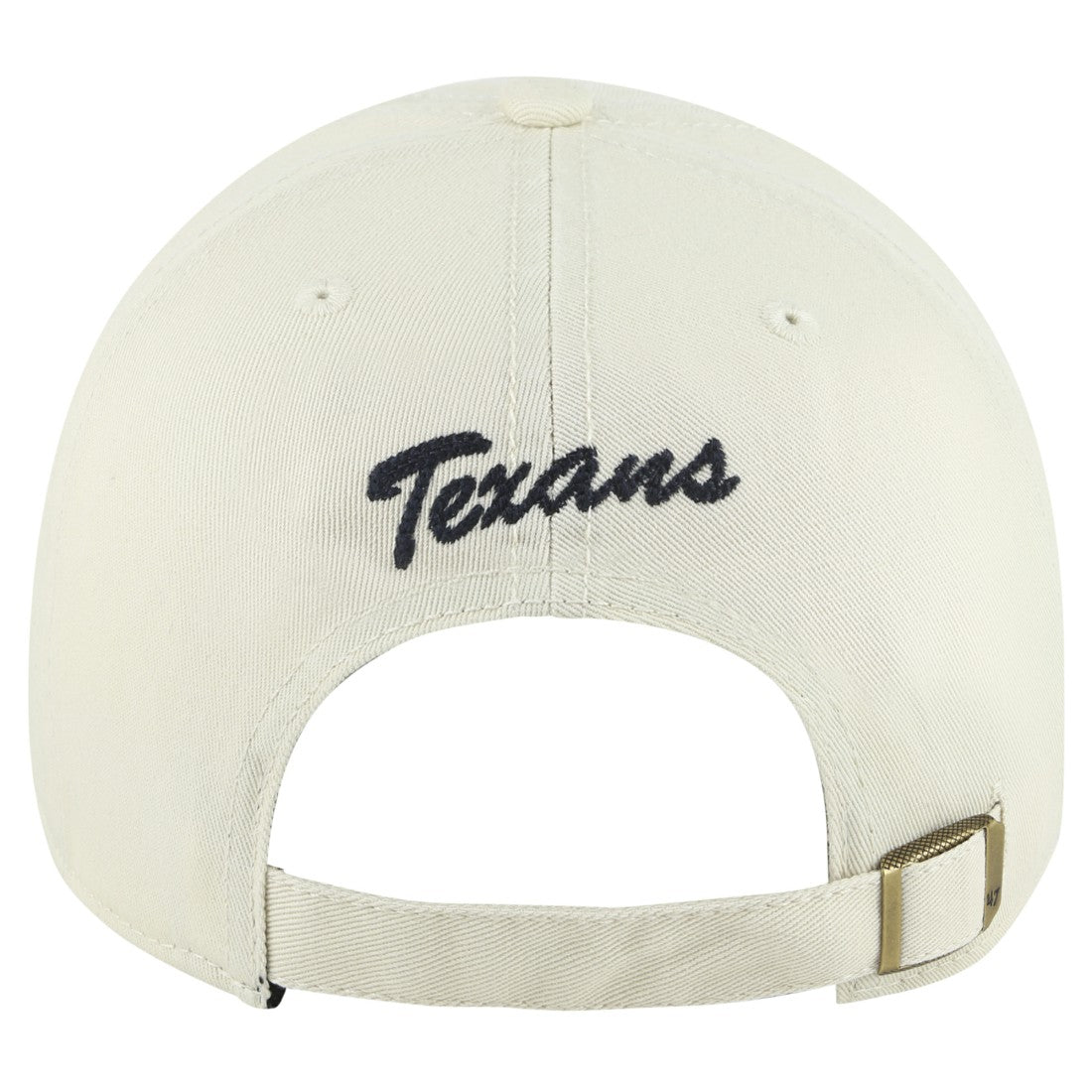47 brand Houston Texans '47 Clubhouse Faber Clean Up Adjustable Hat Cream