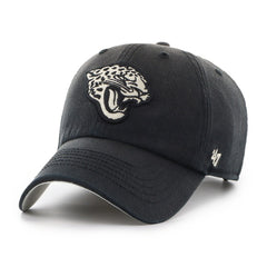 47 brand Jacksonville Jaguars '47 Dusted Relaxed Clean Up Adjustable Hat Black