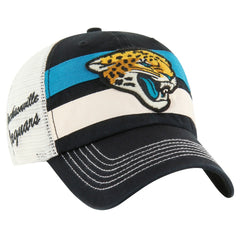 47 brand Jacksonville Jaguars '47 Clubhouse Boon Clean-Up Trucker Adjustable Hat Black