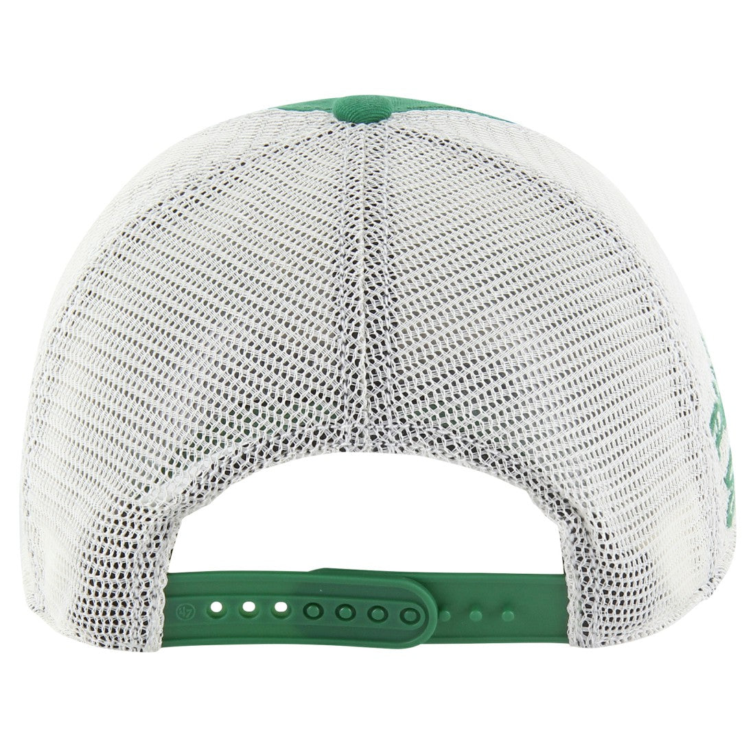 47 brand New York Jets '47 Throwback Clubhouse Boon Clean-Up Trucker Adjustable Hat Kelly Green