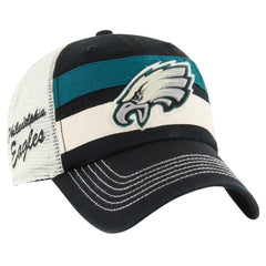 47 brand Philadelphia Eagles '47 Clubhouse Boon Clean-Up Trucker Adjustable Hat Black