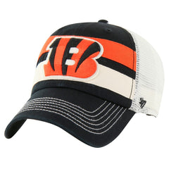 47 brand Cincinnati Bengals '47 Clubhouse Boon Clean-Up Trucker Adjustable Hat Black