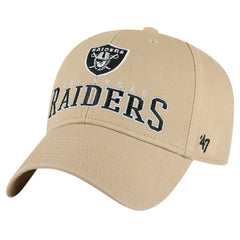 47 brand Las Vegas Raiders '47 Powell MVP Adjustable Hat Khaki