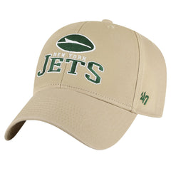 47 brand New York Jets '47 Powell MVP Adjustable Hat Khaki