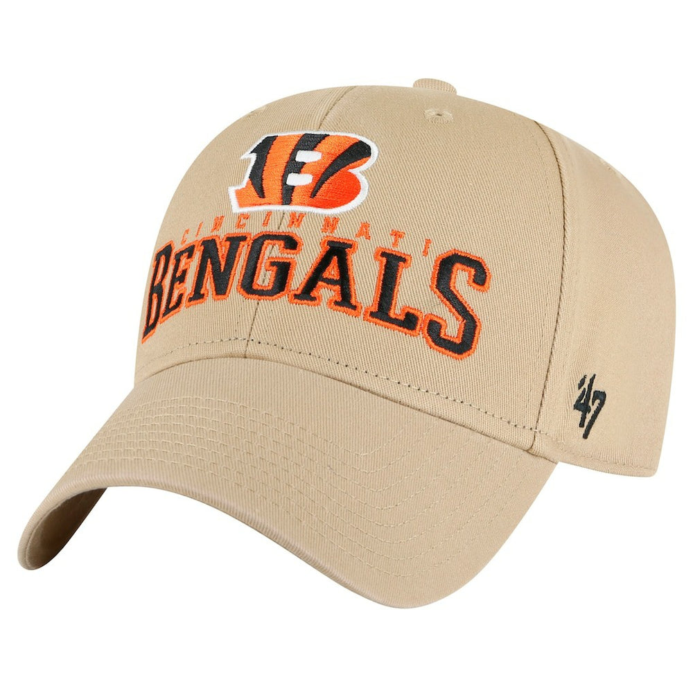 47 brand Cincinnati Bengals '47 Powell MVP Adjustable Hat Khaki