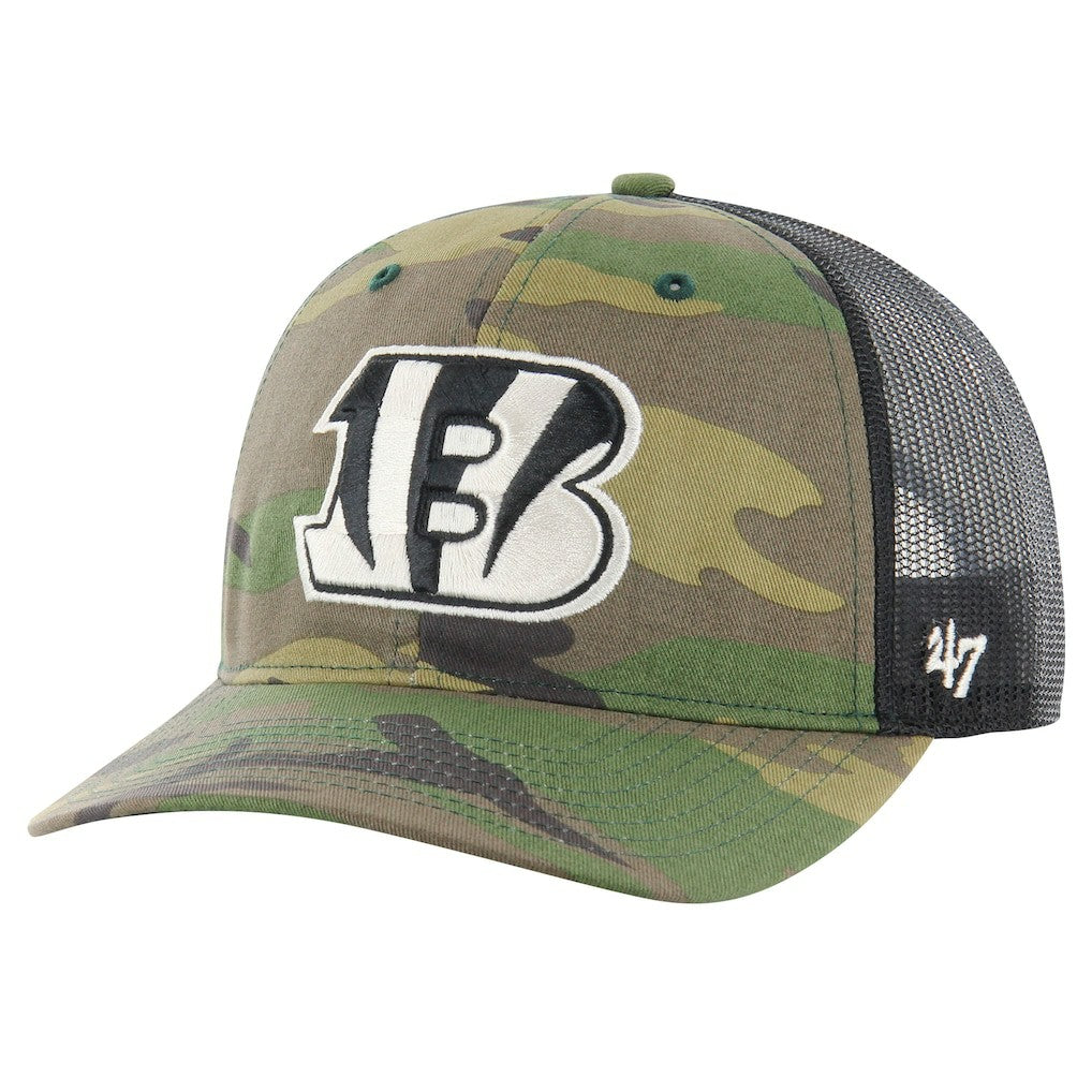 47 brand Cincinnati Bengals '47 Trucker Adjustable Hat Camo