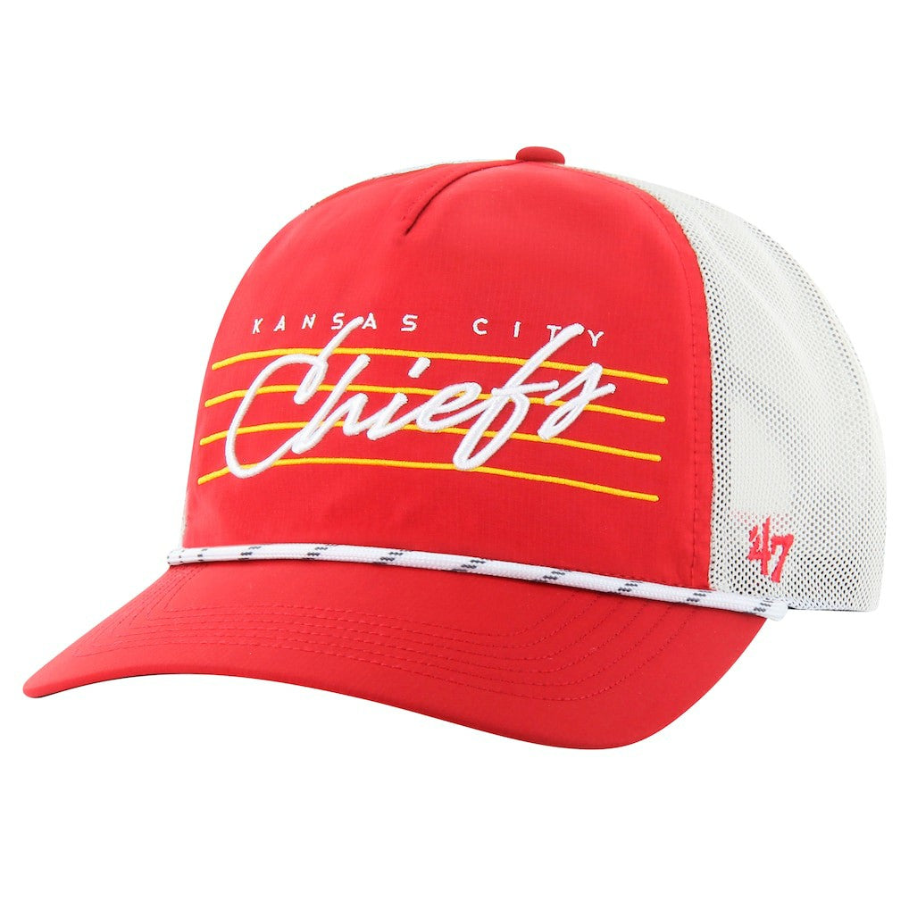 47 brand Kansas City Chiefs '47 Downburst Relaxed Hitch Trucker Adjustable Hat Red/White