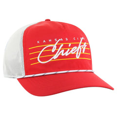 47 brand Kansas City Chiefs '47 Downburst Relaxed Hitch Trucker Adjustable Hat Red/White
