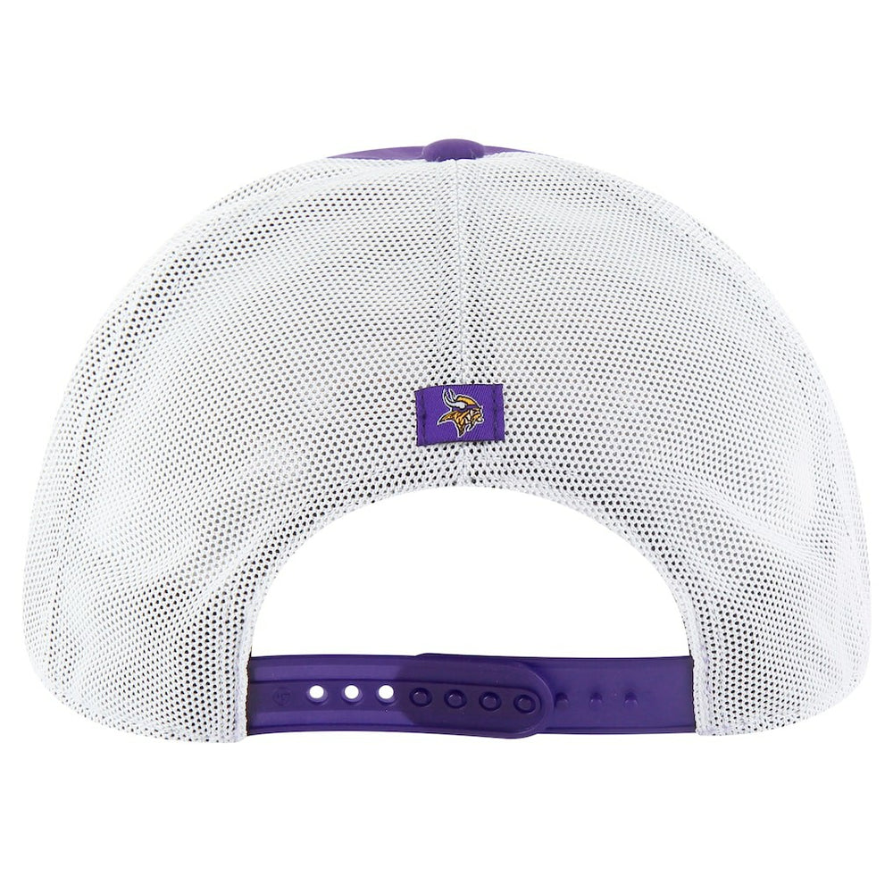 47 brand Minnesota Vikings '47 Downburst Relaxed Hitch Trucker Adjustable Hat Purple/White