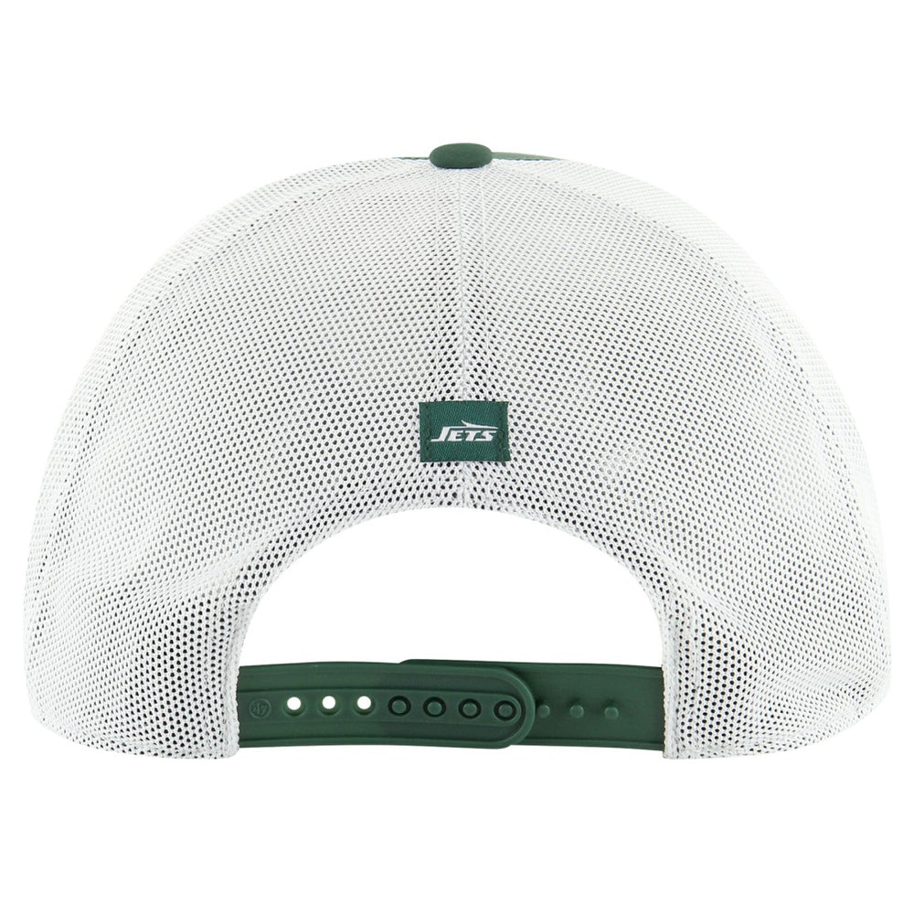 47 brand New York Jets '47 Downburst Relaxed Hitch Trucker Adjustable Hat Green/White
