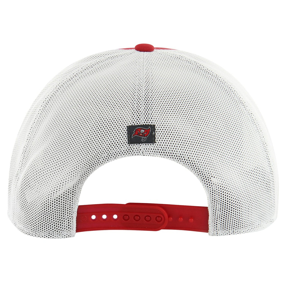 47 brand Tampa Bay Buccaneers '47 Downburst Relaxed Hitch Trucker Adjustable Hat Red/White