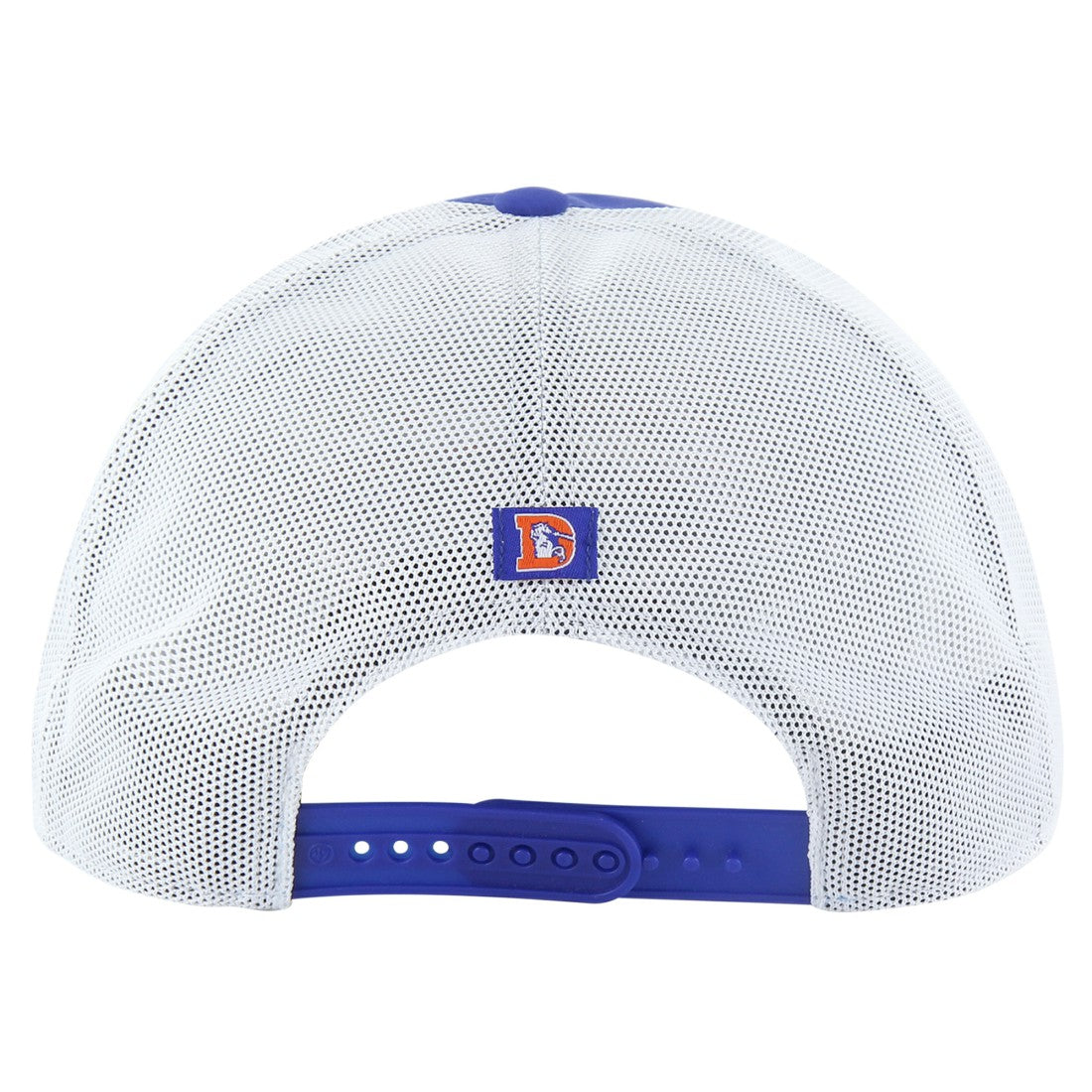 47 brand Denver Broncos '47 Downburst Relaxed Hitch Trucker Adjustable Hat Royal/White