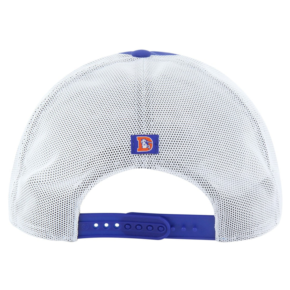 47 brand Denver Broncos '47 Downburst Relaxed Hitch Trucker Adjustable Hat Royal/White