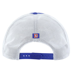 47 brand Denver Broncos '47 Downburst Relaxed Hitch Trucker Adjustable Hat Royal/White