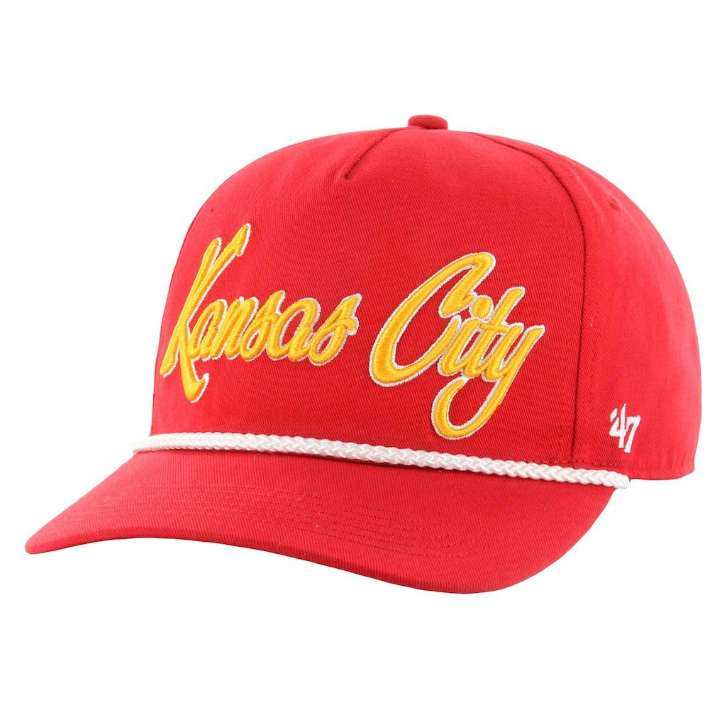47 brand Kansas City Chiefs '47 Overhand Hitch Adjustable Hat Red