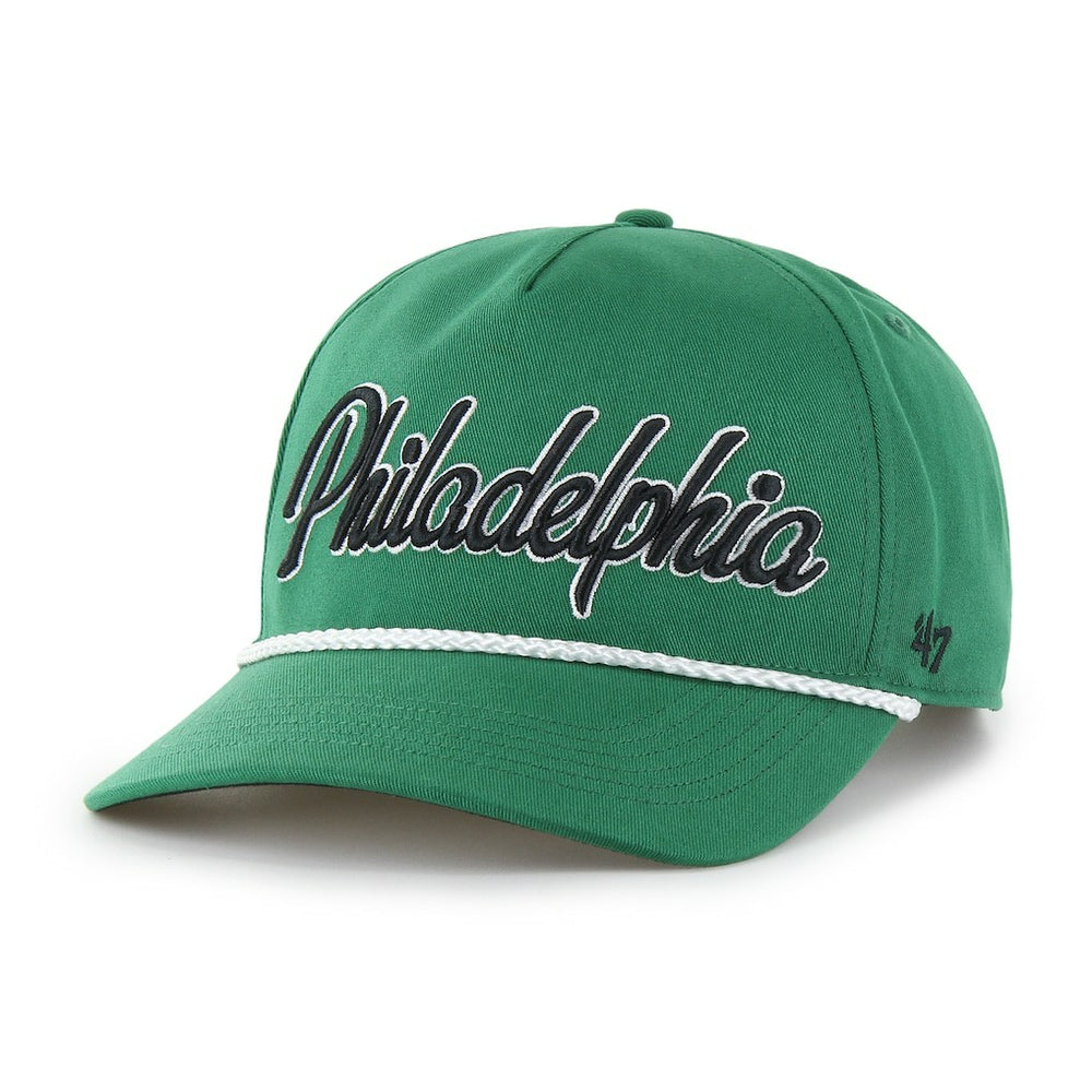 47 brand Philadelphia Eagles '47 Overhand Hitch Adjustable Hat Kelly Green