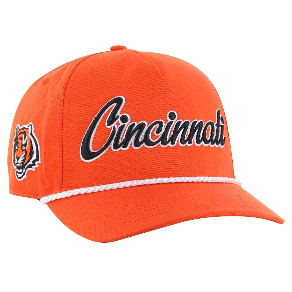 47 brand Cincinnati Bengals '47 Overhand Hitch Adjustable Hat Orange