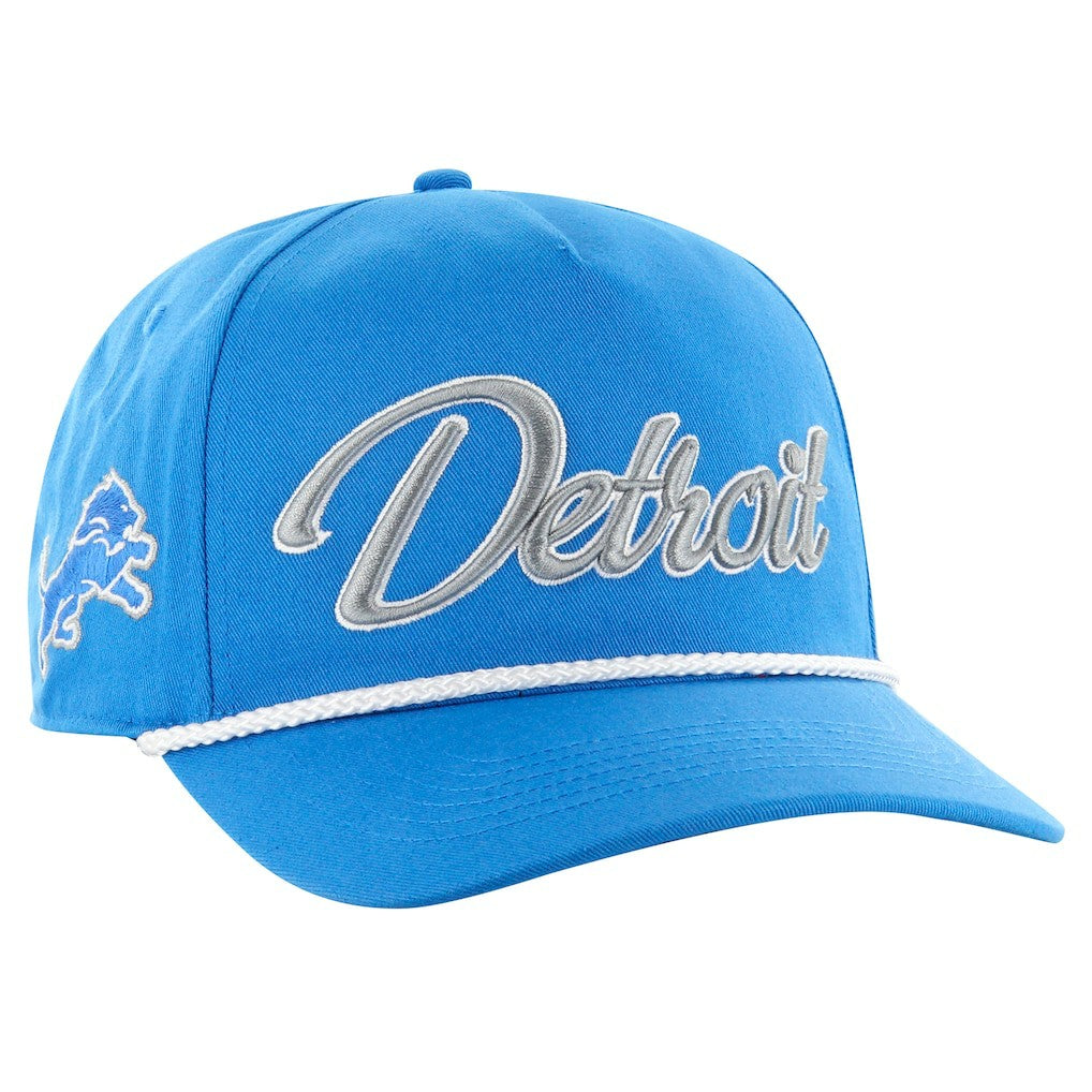 47 brand Detroit Lions '47 Overhand Hitch Adjustable Hat Blue