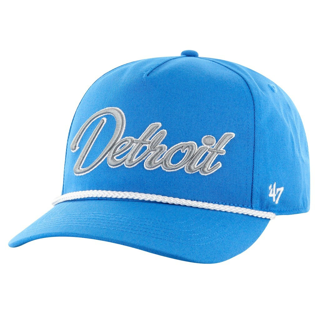 47 brand Detroit Lions '47 Overhand Hitch Adjustable Hat Blue