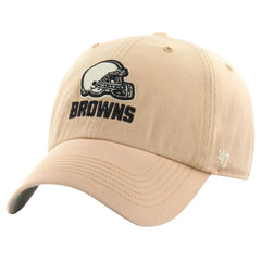 47 brand Cleveland Browns '47 Dusted Relaxed Franchise Fitted Hat Khaki