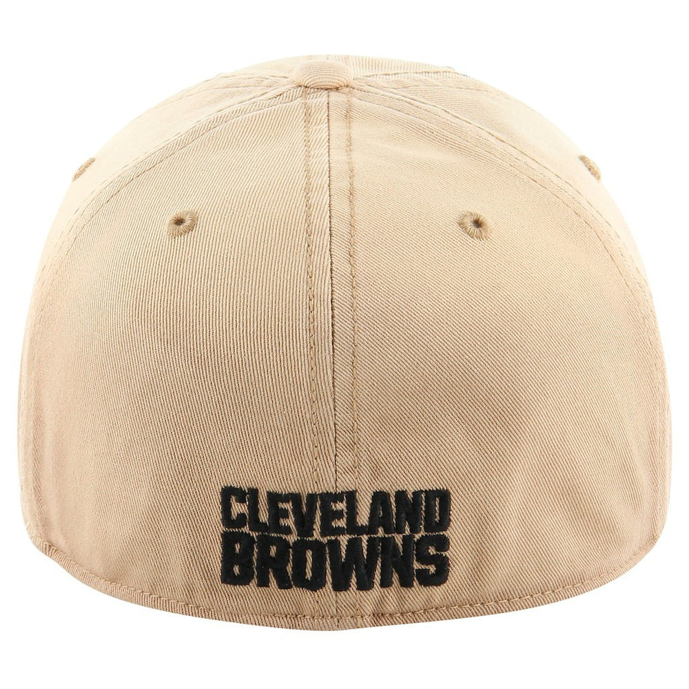 47 brand Cleveland Browns '47 Dusted Relaxed Franchise Fitted Hat Khaki