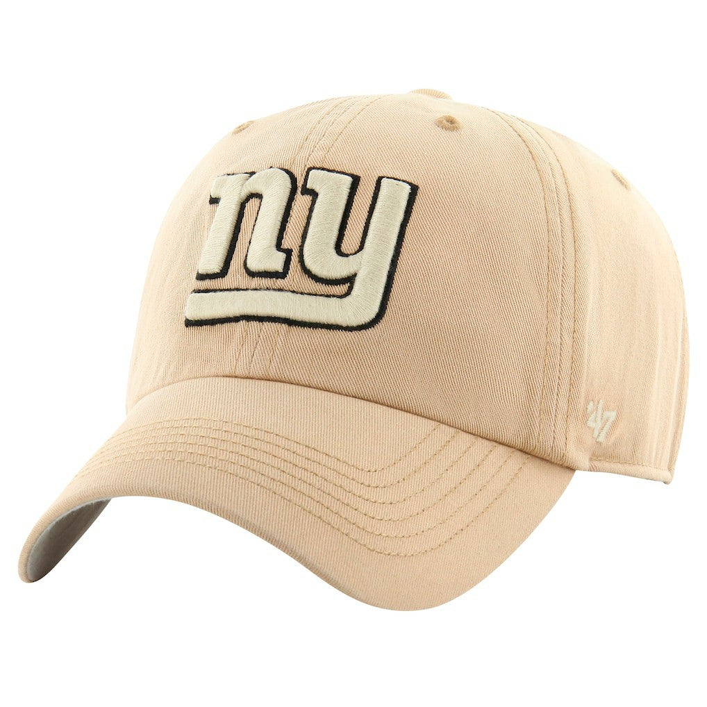 47 brand New York Giants '47 Dusted Relaxed Franchise Fitted Hat Khaki