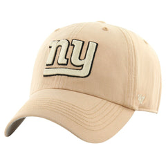 47 brand New York Giants '47 Dusted Relaxed Franchise Fitted Hat Khaki