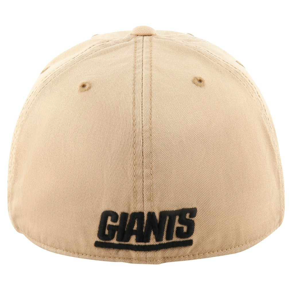 47 brand New York Giants '47 Dusted Relaxed Franchise Fitted Hat Khaki