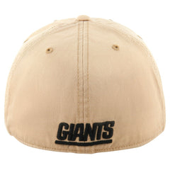 47 brand New York Giants '47 Dusted Relaxed Franchise Fitted Hat Khaki