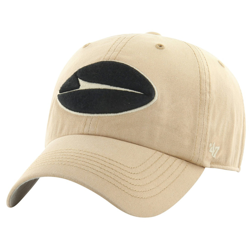 47 brand New York Jets '47 Dusted Relaxed Franchise Fitted Hat Khaki
