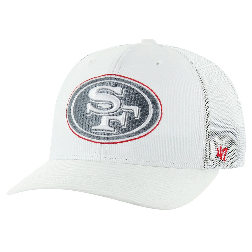 47 brand San Francisco 49ers '47 Snowball Trophy Stretch Fit Hat White
