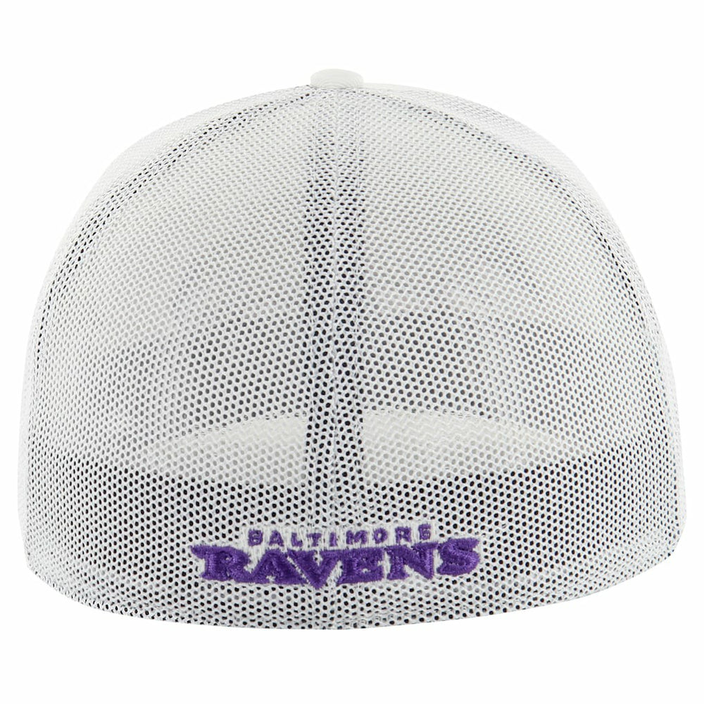 47 brand Baltimore Ravens '47 Snowball Trophy Stretch Fit Hat White