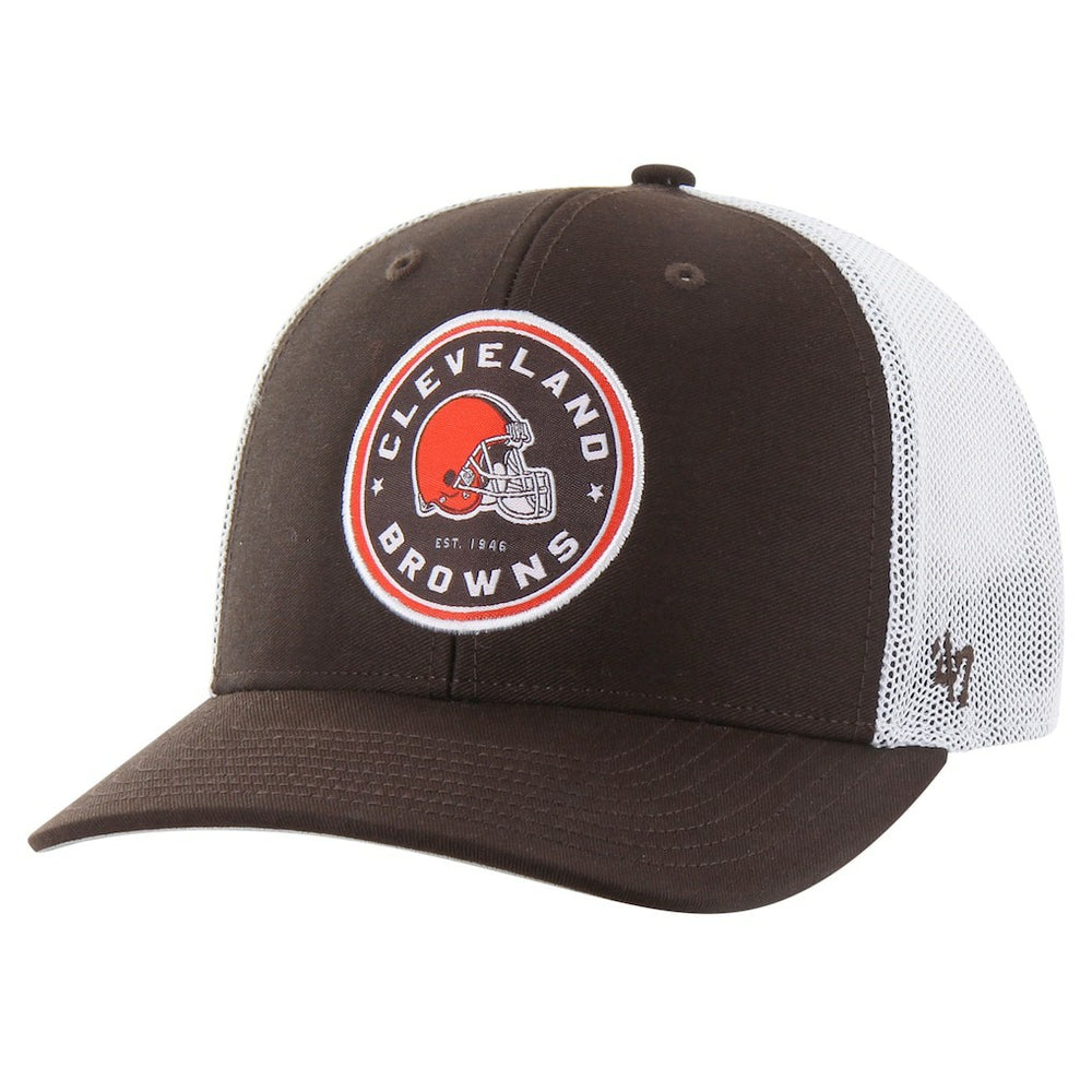 47 brand Cleveland Browns '47 Disclose Trophy Stretch Fit Hat Brown