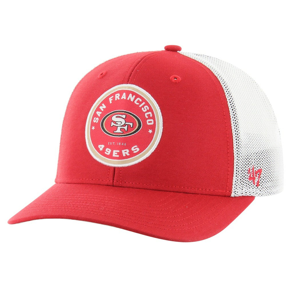 47 brand San Francisco 49ers '47 Disclose Trophy Stretch Fit Hat Scarlet