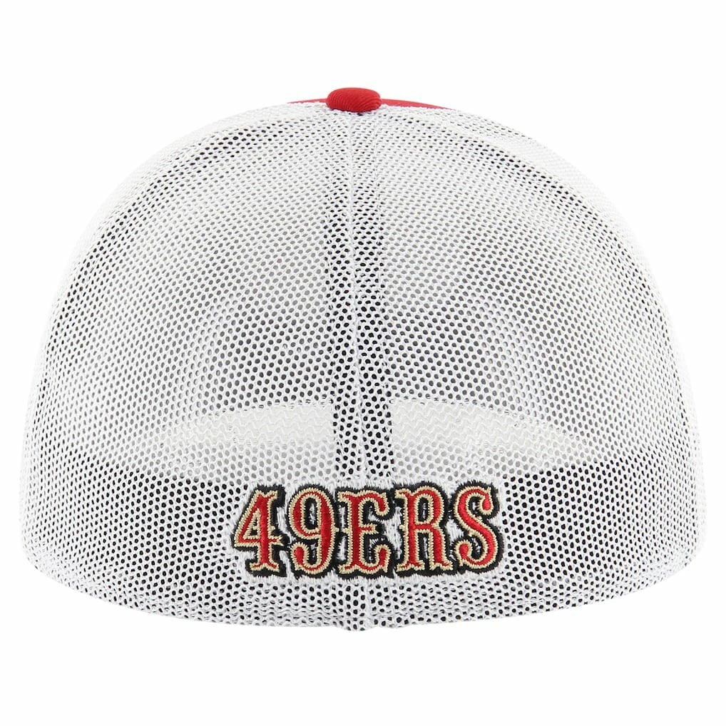 47 brand San Francisco 49ers '47 Disclose Trophy Stretch Fit Hat Scarlet