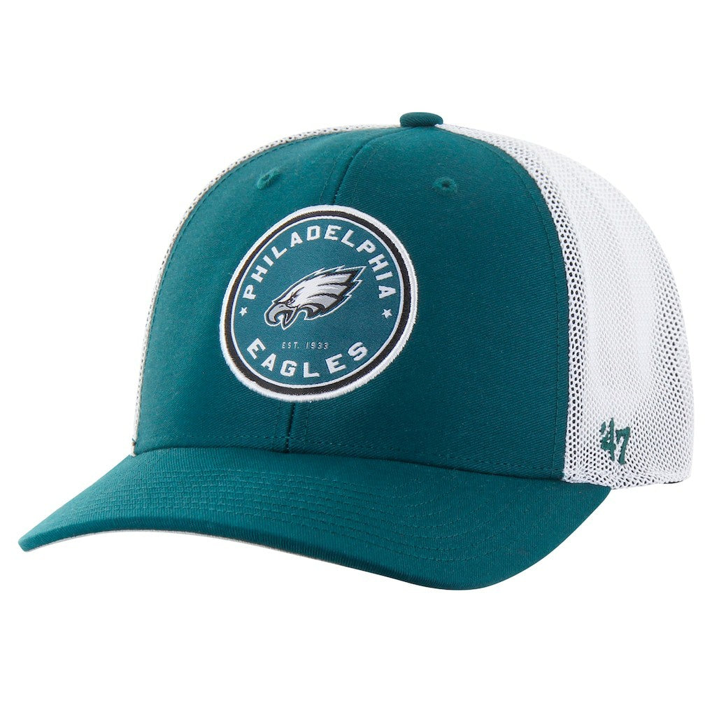 47 brand Philadelphia Eagles '47 Disclose Trophy Stretch Fit Hat Midnight Green