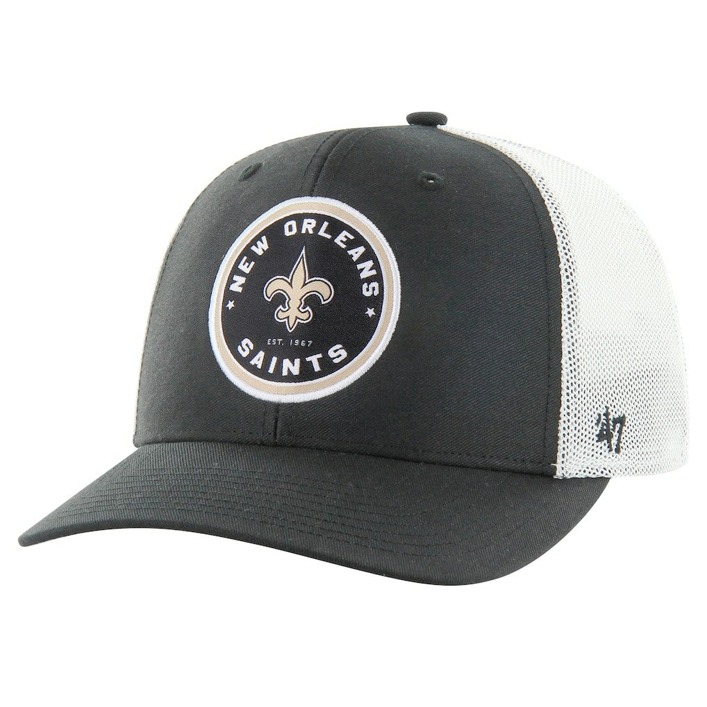 47 brand New Orleans Saints '47 Disclose Trophy Stretch Fit Hat Black