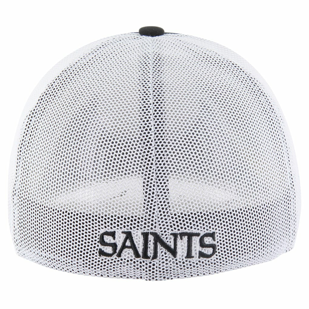 47 brand New Orleans Saints '47 Disclose Trophy Stretch Fit Hat Black
