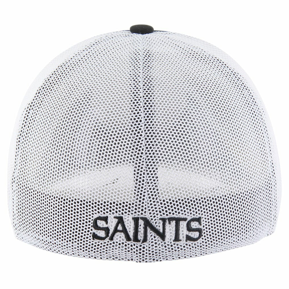 47 brand New Orleans Saints '47 Disclose Trophy Stretch Fit Hat Black