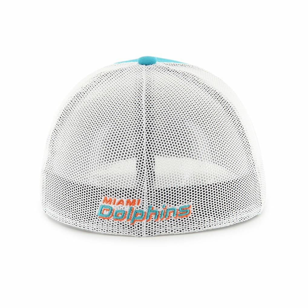 47 brand Miami Dolphins '47 Thrash Trophy Flex Hat Aqua/White