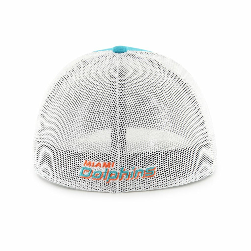 47 brand Miami Dolphins '47 Thrash Trophy Flex Hat Aqua/White