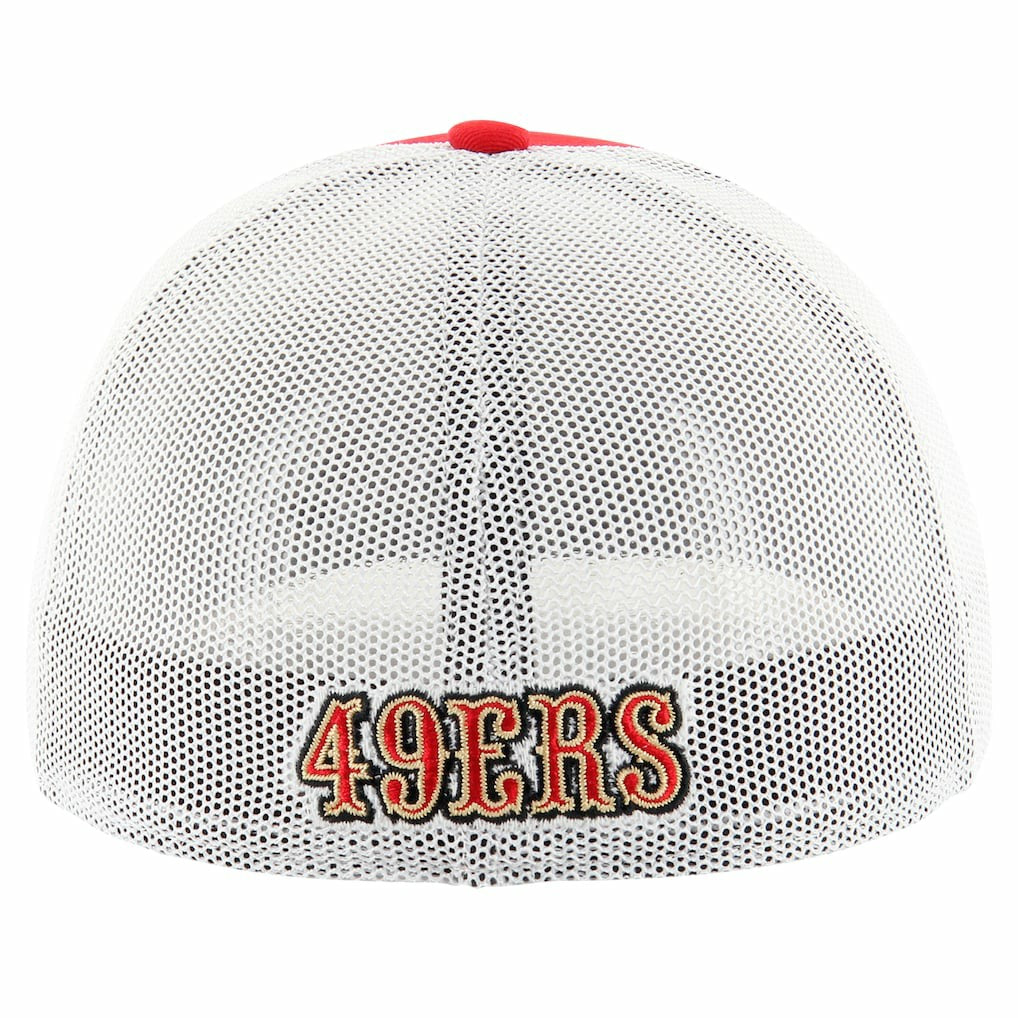 47 brand San Francisco 49ers '47 Thrash Trophy Flex Hat Scarlet/White